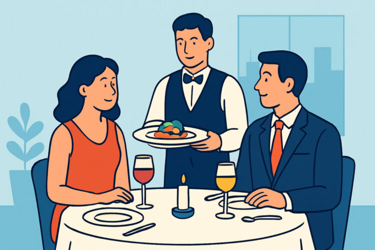 Fine dining -illallisen kulku – mitä odottaa
