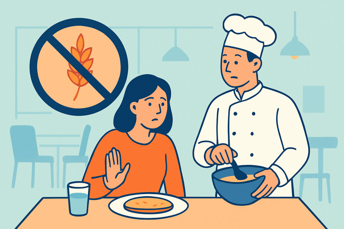 Gluteeniton ruokailu – ristikontaminaation riski