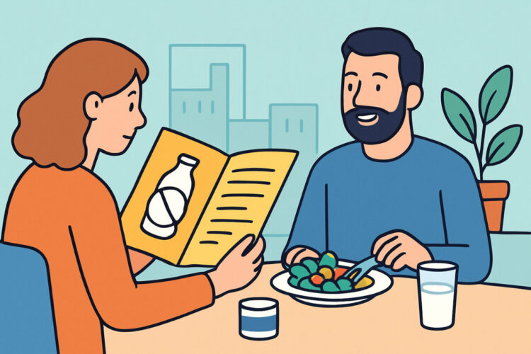 Laktoositon ja maidoton – ero ruokalistalla