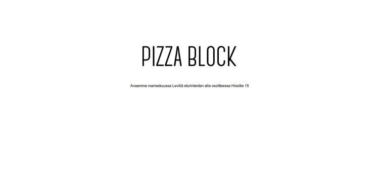 Pizza Block